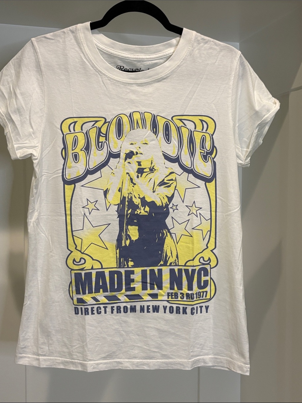Recycled Karma Blondie "Made in NYC" Graphic Tee NWOT